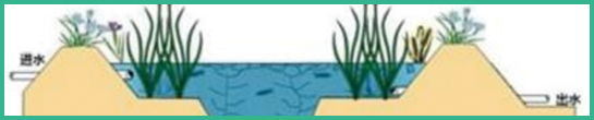 人工濕地，表面流人工濕地